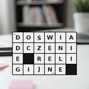 Rozwiązanie krzyżówki: wydarzenie w życiu człowieka związane z przeżyciami religijnymi - doświadczenie religijne | hasła, synonimy i podpowiedzi Hasło krzyżówkowe wydarzenie w życiu człowieka związane z przeżyciami religijnymi - doświadczenie religijne – rozwiązanie, synonimy, podpowiedzi i definicje krzyżówkowe
